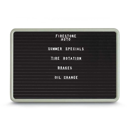 United Visual Products Corkboard, Single Door, Radius Frame, 36x36", Satin/Pearl UV7002-SATIN-PEARL